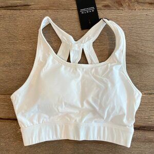 NVGTN White Sports Bra